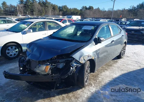 2016 Toyota Corolla S Plus from USA, damaged, VIN 2T1BURHE3GC737579